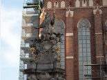 Wrocław: Pomnik św. Jana Nepomucena.
