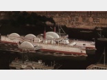Steamboy: Prywatny statek Fundacji O'Hara.