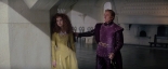 Krull: Lyssa (Lysette Anthony) i Król Eirg (Bernard Archard).
