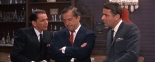 Ryzykowna gra: Danny Ocean (Frank Sinatra), Vincerino „Vince” Massler (Buddy Lester) i Jimmy Foster (Peter Lawford).