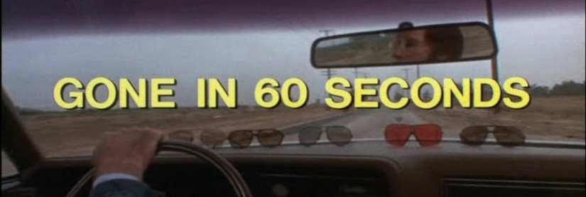 Gone in 60 seconds